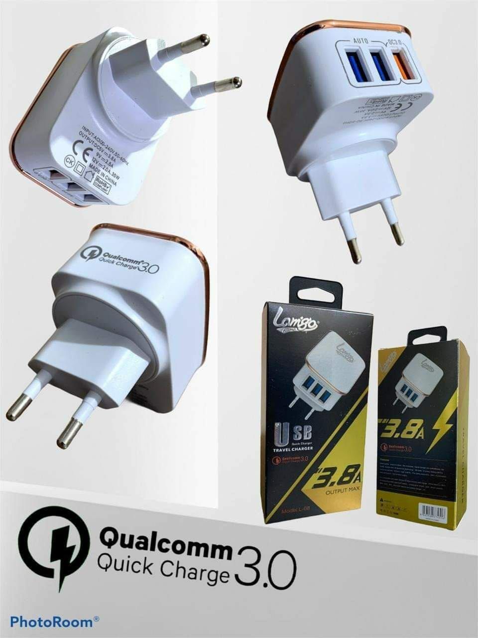 BATOK CHARGER LAMIGO L-08 3 USB